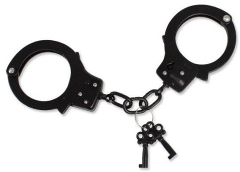 Mil-Tec Kajdanki aluminiowe czarne 16202000