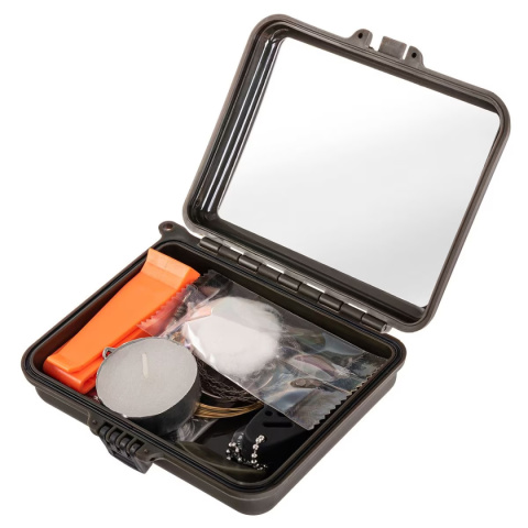Mil-Tec Zestaw survivialowy BOX 16027200