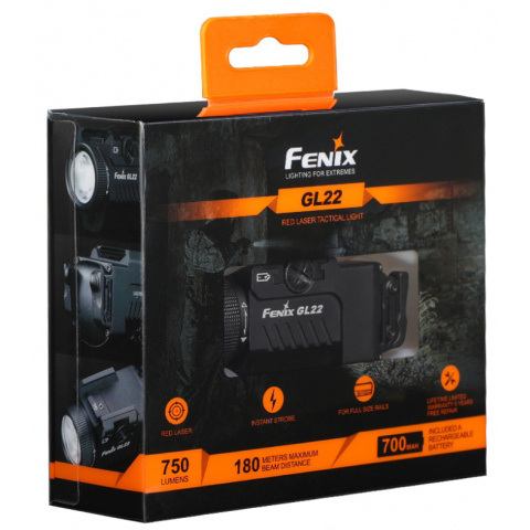 Fenix GL22 Latarka na broń z celownikiem laserowym 750lm