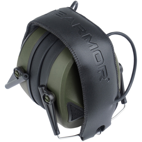 Earmor Słuchawki strzeleckie aktywne M30 FG Foliage Green