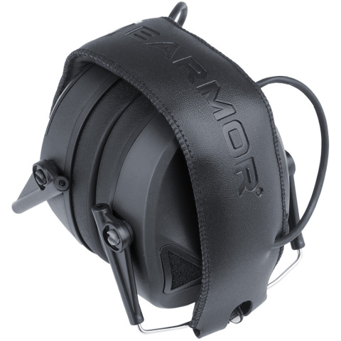 Earmor Słuchawki strzeleckie aktywne M30 BK Black