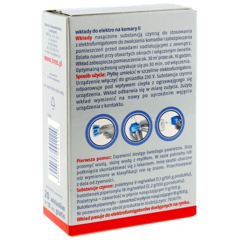 Bros Wkłady do urządzenia 20szt