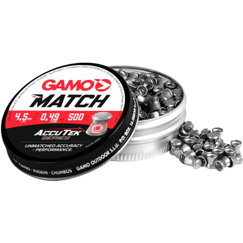 Gamo Śrut Match Accutek X Tin 4,5mm 500szt