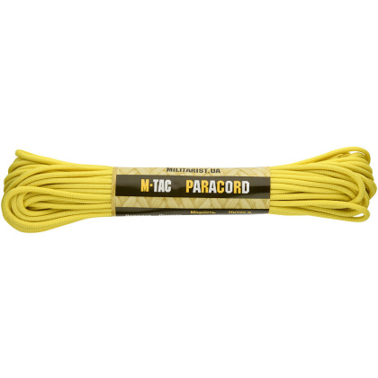 M-Tac Linka paracord 550 Type III 15m Yellow