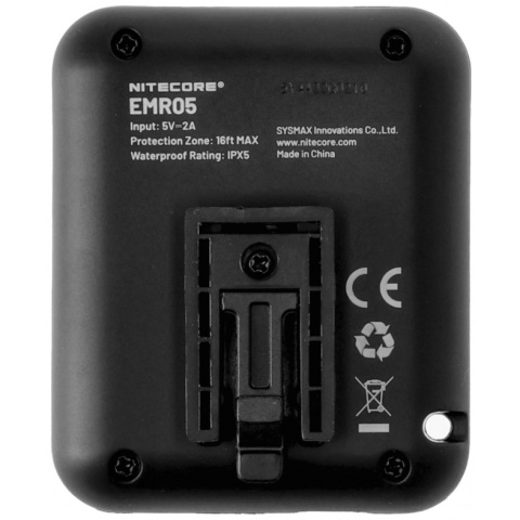 Nitecore EMR05 Bezprzewodowy odstraszacz komarów Czarny