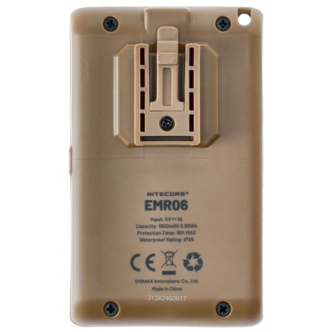 Nitecore EMR06 Bezprzewodowy odstraszacz komarów Piaskowy