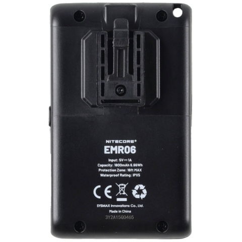 Nitecore EMR06 Bezprzewodowy odstraszacz komarów Czarny