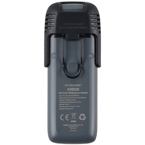 Nitecore EMR20 Bezprzewodowy odstraszacz komarów Czarny