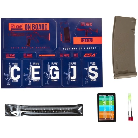 Specna Arms Replika karabinu SA-F08 Flex HAL ETU Half Tan