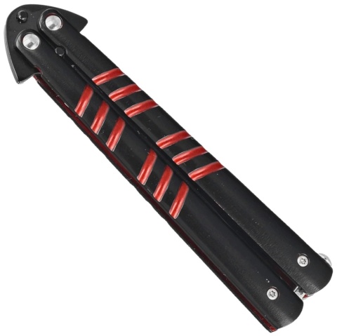 Third Nóż motylkowy Black/Red Stainless 16070R