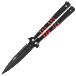 Third Nóż motylkowy Black/Red Stainless 16070R