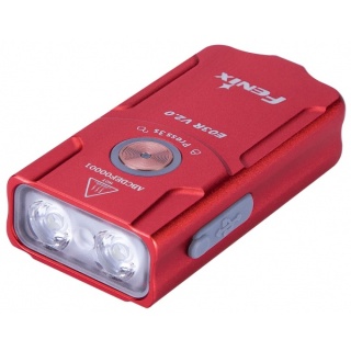 Fenix E03R V2.0 Czerwona LE Latarka akumulatorowa LED 500lm