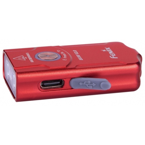 Fenix E03R V2.0 Czerwona LE Latarka akumulatorowa LED 500lm
