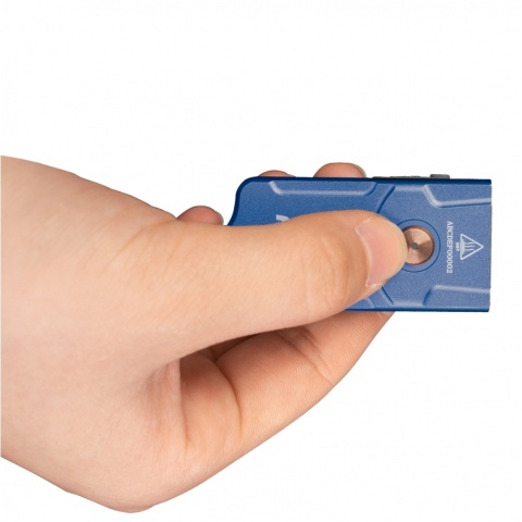 Fenix E03R V2.0 Niebieska Latarka akumulatorowa LED 500lm