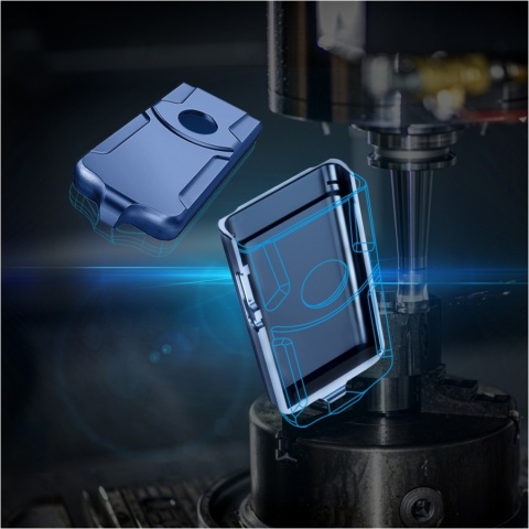 Fenix E03R V2.0 Niebieska Latarka akumulatorowa LED 500lm