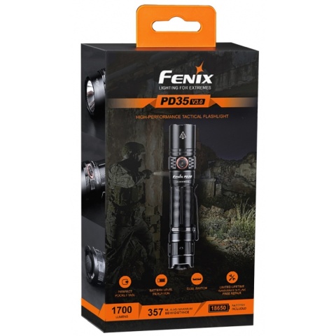Fenix PD35 V3.0 Latarka LED czarna 1700lm