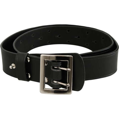 Hada Pas Wojskowy Oficerski Skórzany Czarny