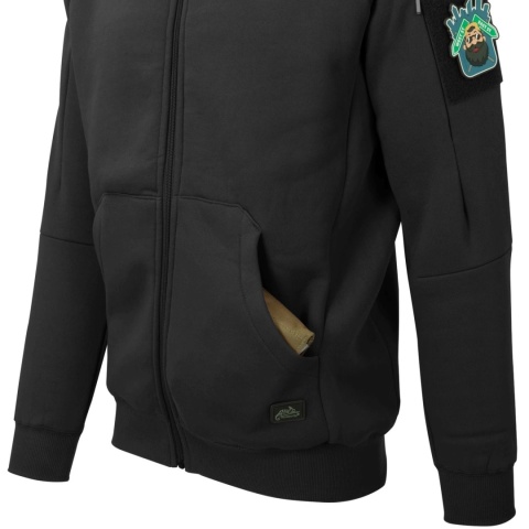 Helikon Bluza Urban Hoodie Lite FullZip Czarna BL-ULF-CB-01