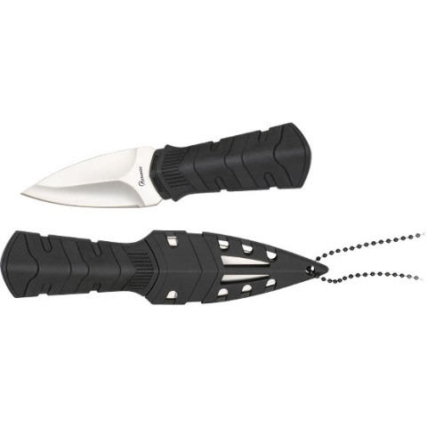 Martinez Albainox Neck Knife Black 32648 Nóż na szyję