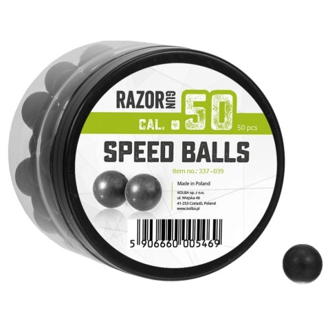 RazorGun Kule gumowe Speed Balls .50 50 szt