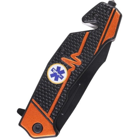 Dominator Nóż ratowniczy RESCUE 2-83 Orange