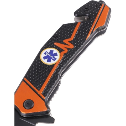 Dominator Nóż ratowniczy RESCUE 2-83 Orange