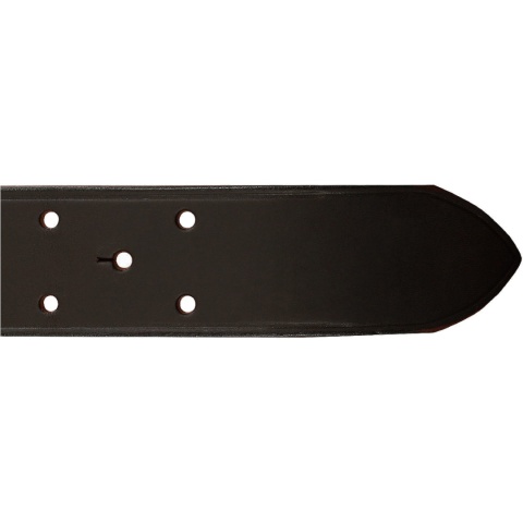 Hada Pas Wojskowy Oficerski Skórzany Brązowy