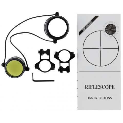 Kandar 3-9x40 Mil Dot Luneta celownicza + montaż