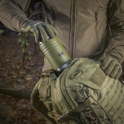 M-Tac Termos obiadowy z łyżką 750ml Olive Stal nierdzewna