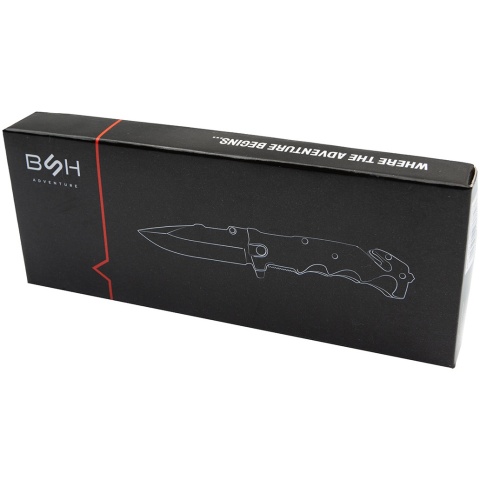 BSH Adventure Nóż ratowniczy, sprężynowy N-380B