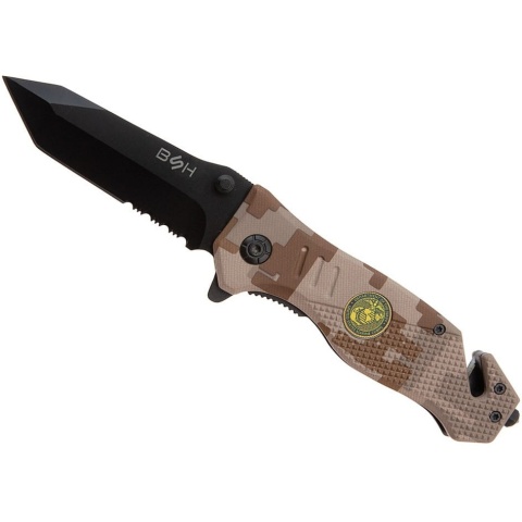 BSH Adventure Nóż ratowniczy, sprężynowy N-386C