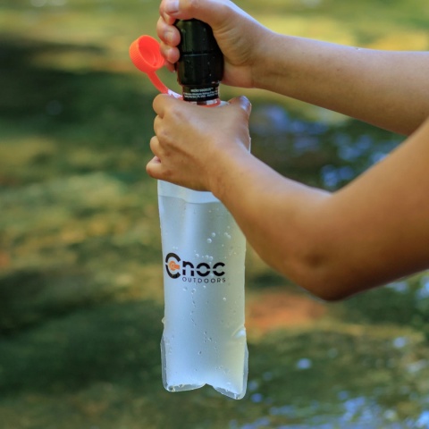 Cnoc Hydriam 750ml Flask 28mm Blue Bukłak