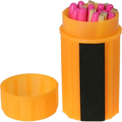 Fosco Zapałki survivalowe w szczelnym pojemniku 20szt