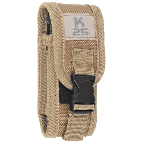 K25 Titanium Tan Black Nóż składany ratowniczy 18318