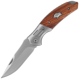 Martinez Albainox Wild Boar Zebra Wood 25160 Nóż składany