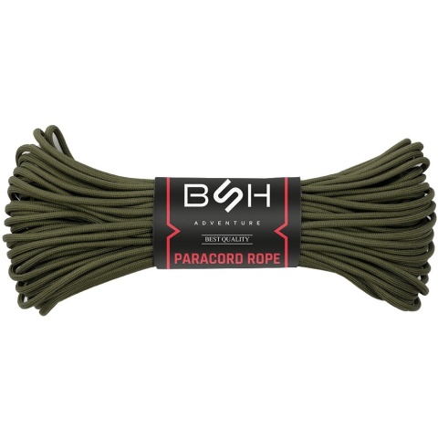 BSH Adventure Linka paracord 30m Olive BR-005A
