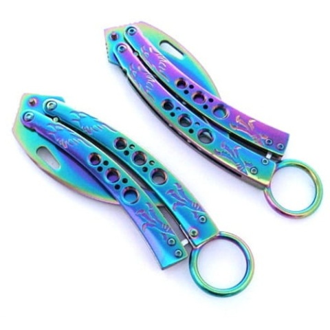 BSH Adventure Nóż motylkowy karambit N-499B