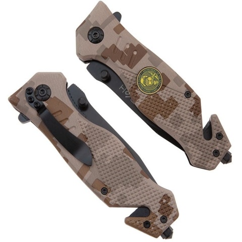 BSH Adventure Nóż ratowniczy, sprężynowy N-386D