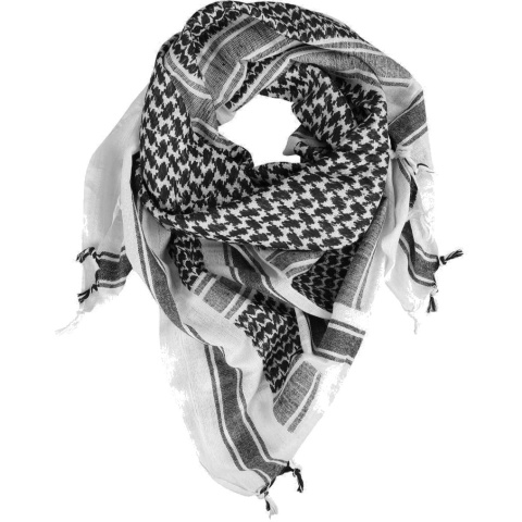 Dominator Arafatka Kefija Biało-czarna