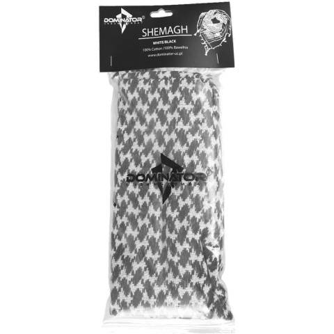 Dominator Arafatka Kefija Biało-czarna