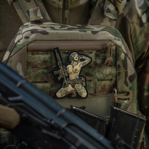 M-Tac Naszywka Tactical Girl No1 Skandinavik MC PVC