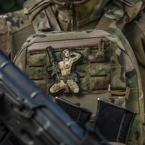 M-Tac Naszywka Tactical Girl No1 Skandinavik MC PVC