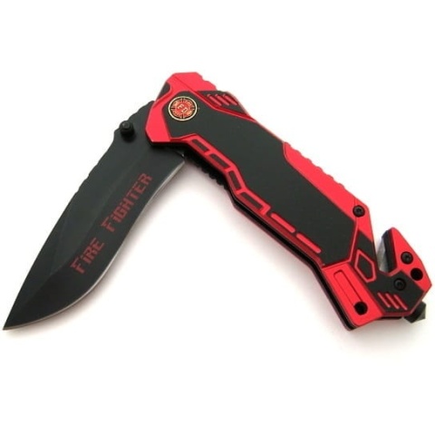 Martinez Albainox Nóż ratowniczy + nieśmiertelnik 19431 N-384F