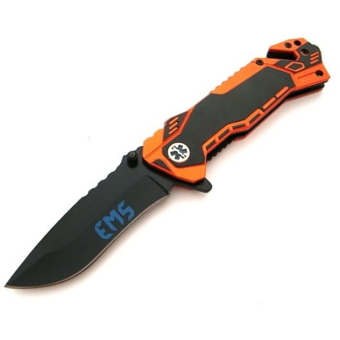 Martinez Albainox Nóż ratowniczy + nieśmiertelnik 19432 N-384