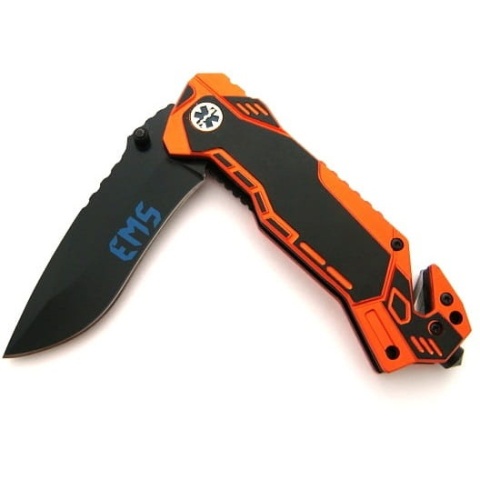 Martinez Albainox Nóż ratowniczy + nieśmiertelnik 19432 N-384