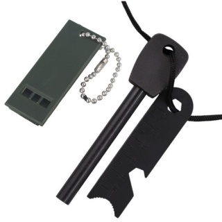 BSH Adventure Krzesiwo magnezowe XXL z gwizdkiem K-011