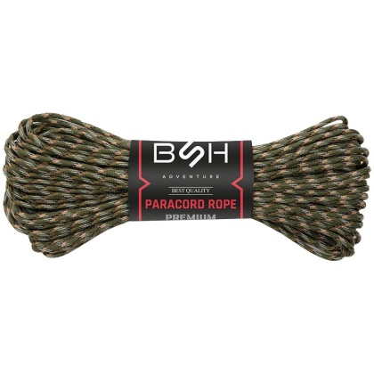 BSH Adventure Linka paracord Premium 30m Camo BR-006D