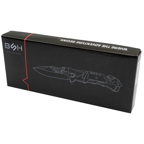BSH Adventure Nóż ratowniczy, sprężynowy N-389B
