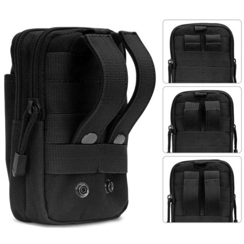 BSH Adventure Saszetka taktyczna, ładownica Czarna SZ-001