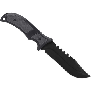 Dominator Nóż Spec Hunter z kaburą Czarno-szary